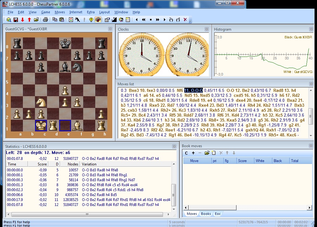 Click to view ChessPartner 6.0.4 screenshot